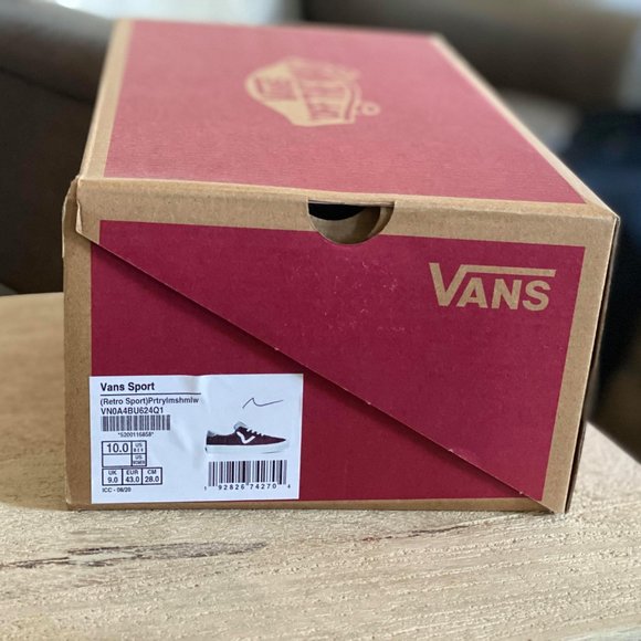 Vans Retro Sport Skate Shoes Men's Sizes Port Royale Marshmallow - Picture 16 of 16